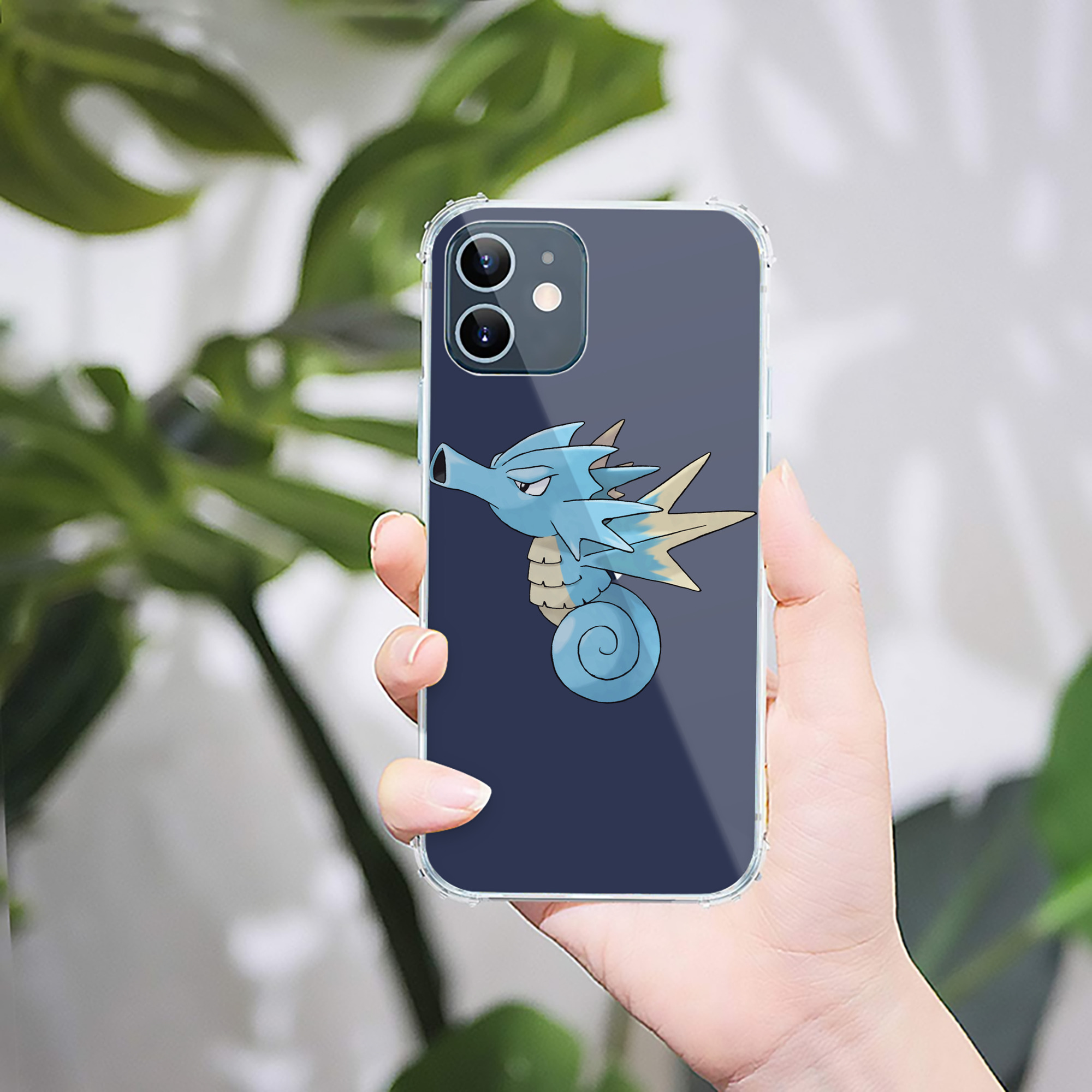 （画像用） ポケットモンスター Pokémon 【iPhone 12シリーズ対応】透明スマホケース（クリアソフトケース）